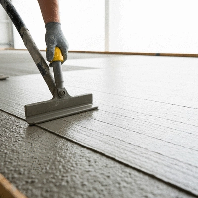 Concrete waterproofing process