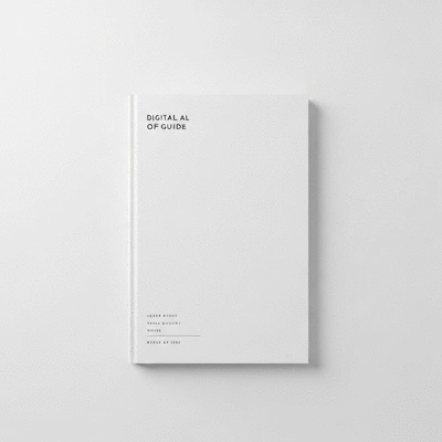 Digital guide or eBook mockup
